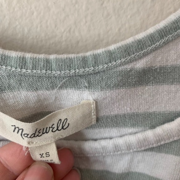 Madewell 100% Cotton Stripped Tank - Picture 3 of 4